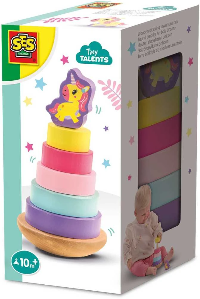 Ses Creative SES Medinis bokštas su kraunant vienaragis 13252 32521