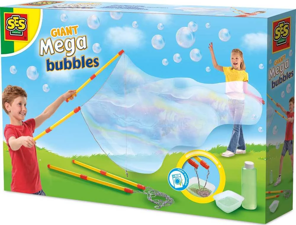SES Dideli muilo burbulai