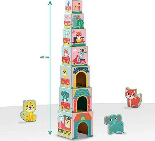 Ses_Creative Kaladėlės SES Creative Tower 13142