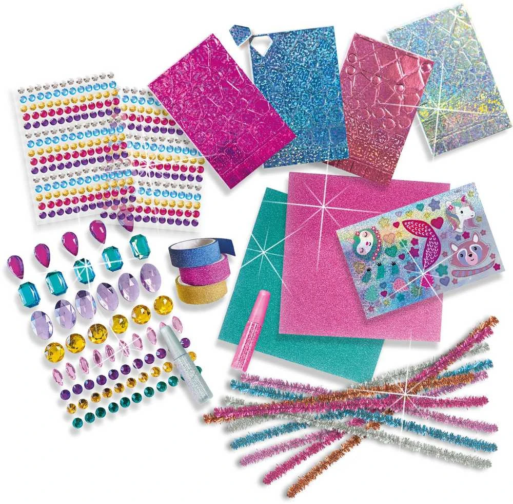 Ses_Creative Kūrybos rinkinys SES Creative Glitter Craft Box 14139