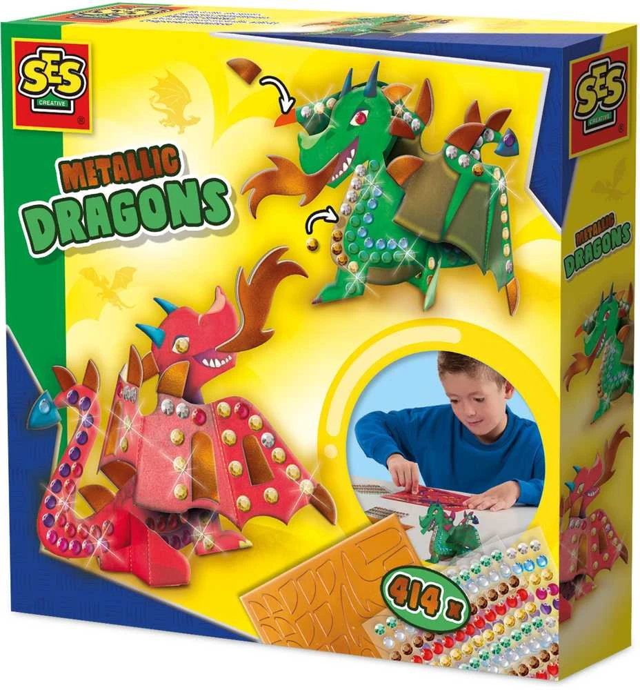 „Ses Creative SES“ metalinis drakono dekoravimo rinkinys 14296 42964