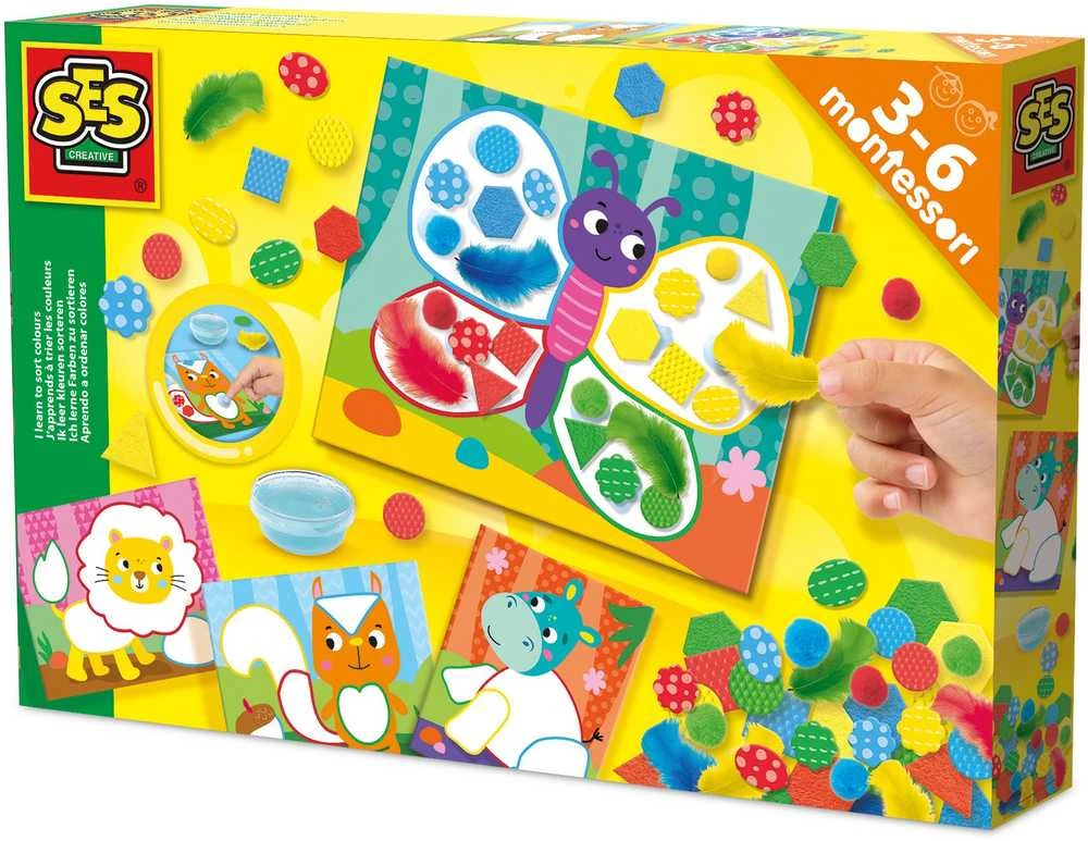 Ses_Creative Kūrybos rinkinys SES Creative Colours and Materials 14062