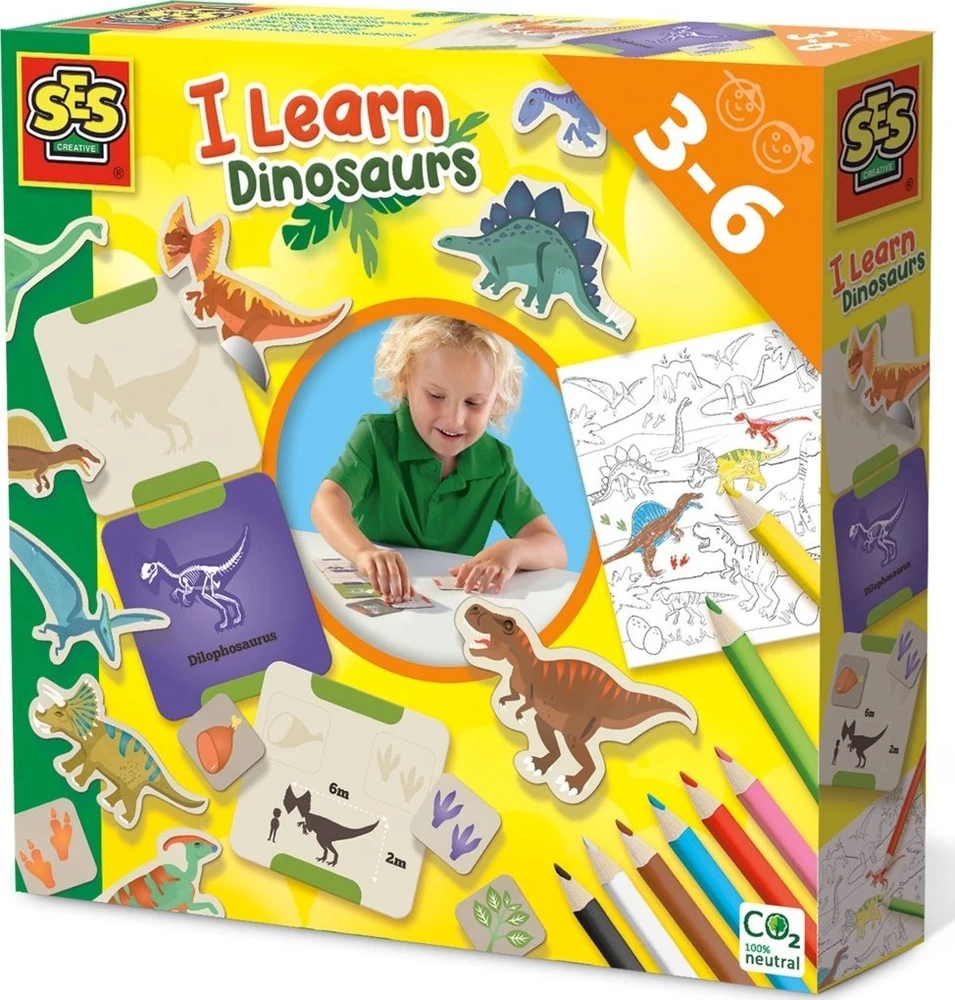 Ses Creative SES Nauka o dinozaurach komplektas 14630 46306