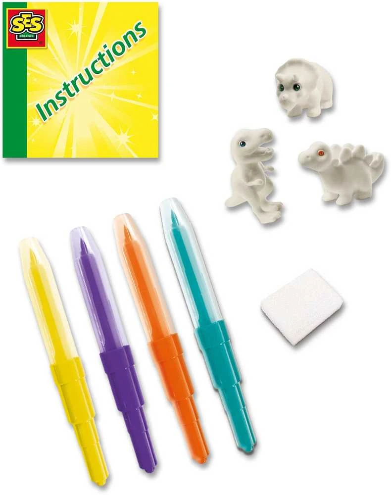 Ses Creative SES Airbrush Pens Dinosaurs 3x 14295 42957