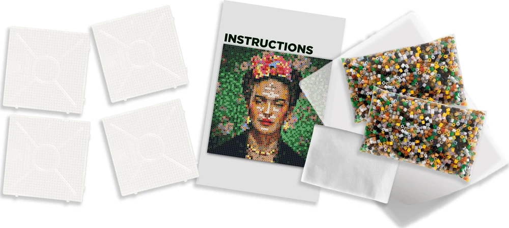 SES Rankdarbių rinkinys karoliukams Frida Kahlo 5000 vnt