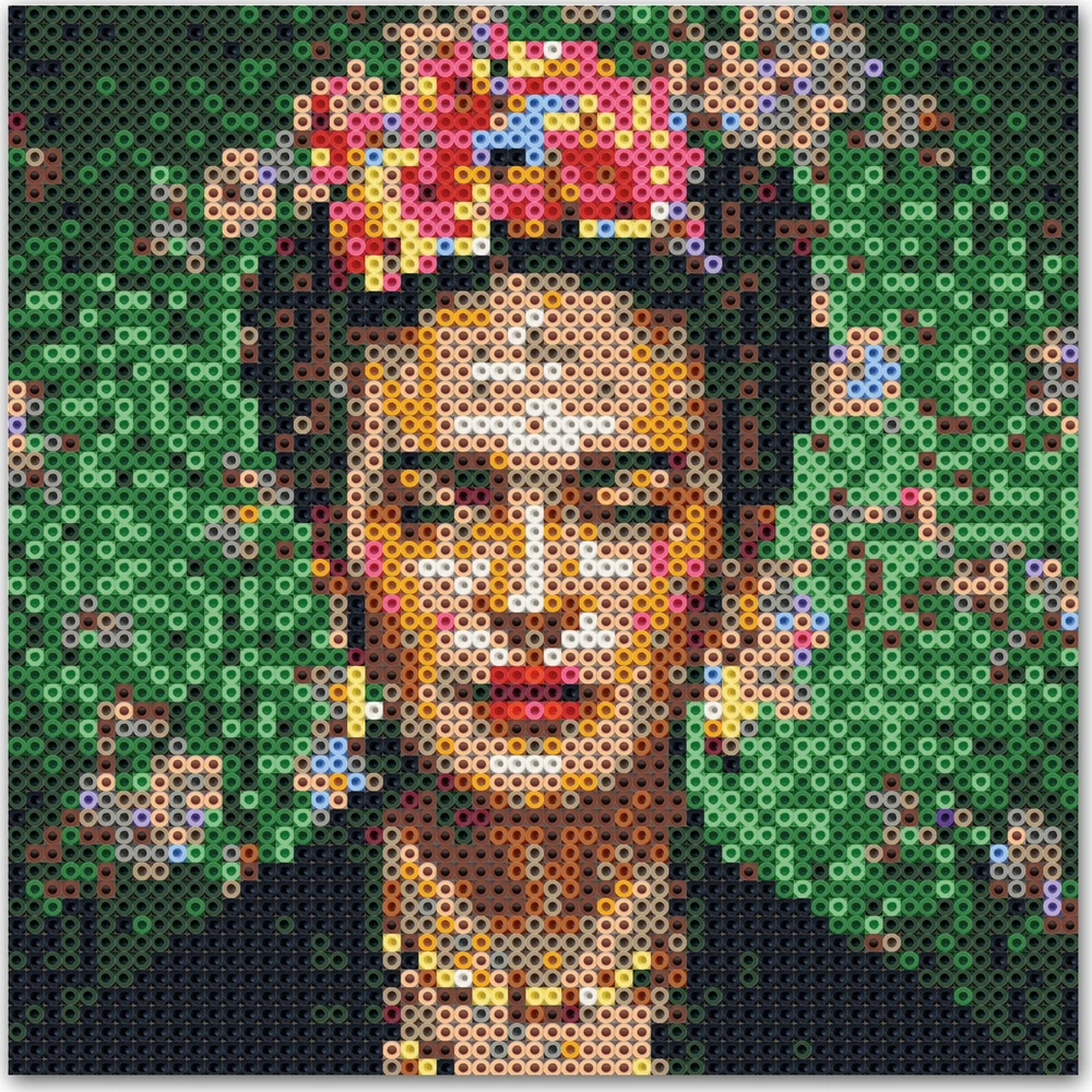 SES Rankdarbių rinkinys karoliukams Frida Kahlo 5000 vnt