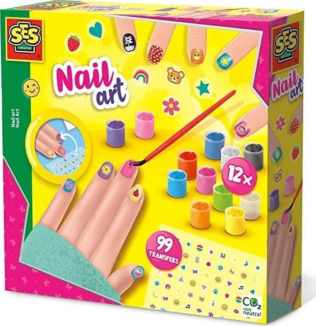 SES Ses Creative 14159 nagų dailė, įvairios spalvos