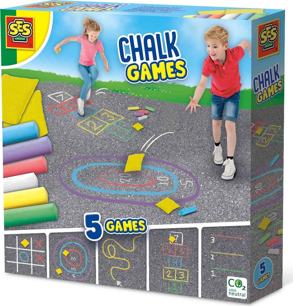 Ses Creative SES Gry kredowe 5w1 02207 22075