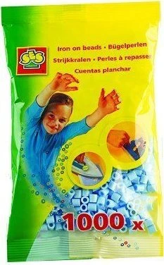 Ses Creative SES lygintuvais tvirtinami karoliukai, 1000 vnt., mėlyni, 00704 07041