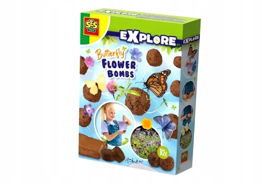 Ses Creative SES gėlių bombos su drugeliais 25207 52076