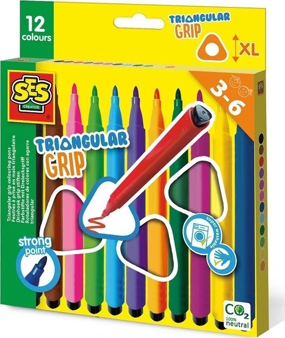 Ses Creative SES mazaki trójkštne 12 kol 14696 46962