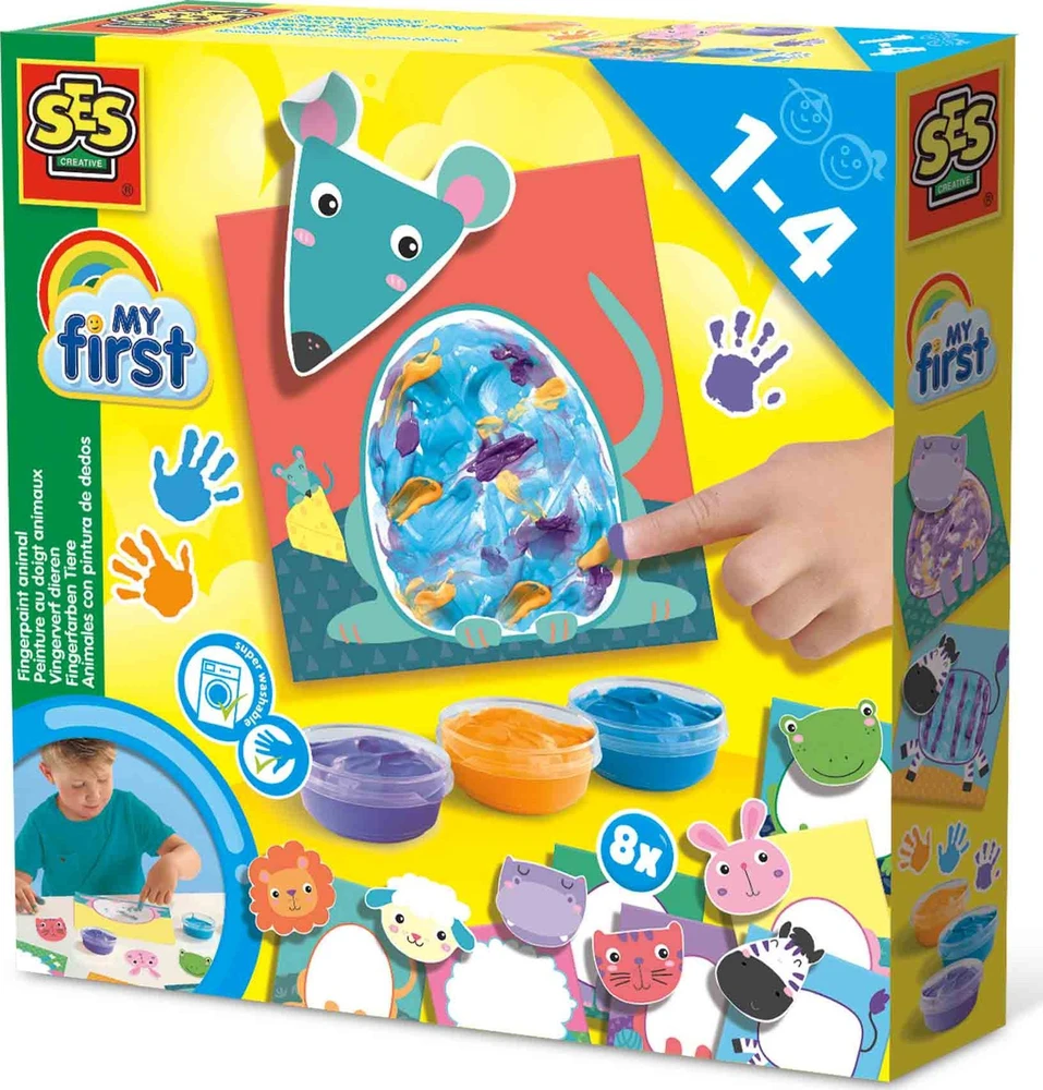 Ses Creative SES Mano pirmieji gyvūnai d/malow.palcam 14444 44449