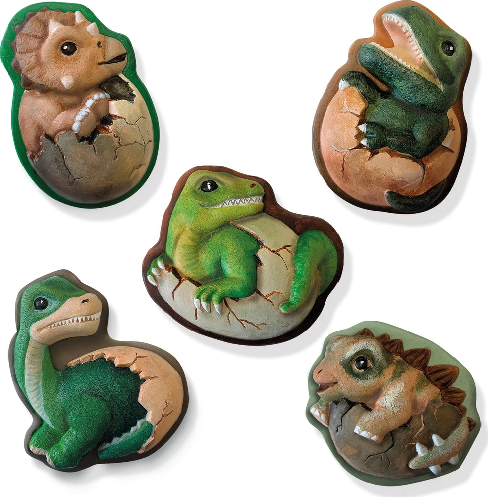 SES Creative – liejimas ir tapyba – dinozaurai 2 viename su nutrinamomis kortelėmis – (S01408)
