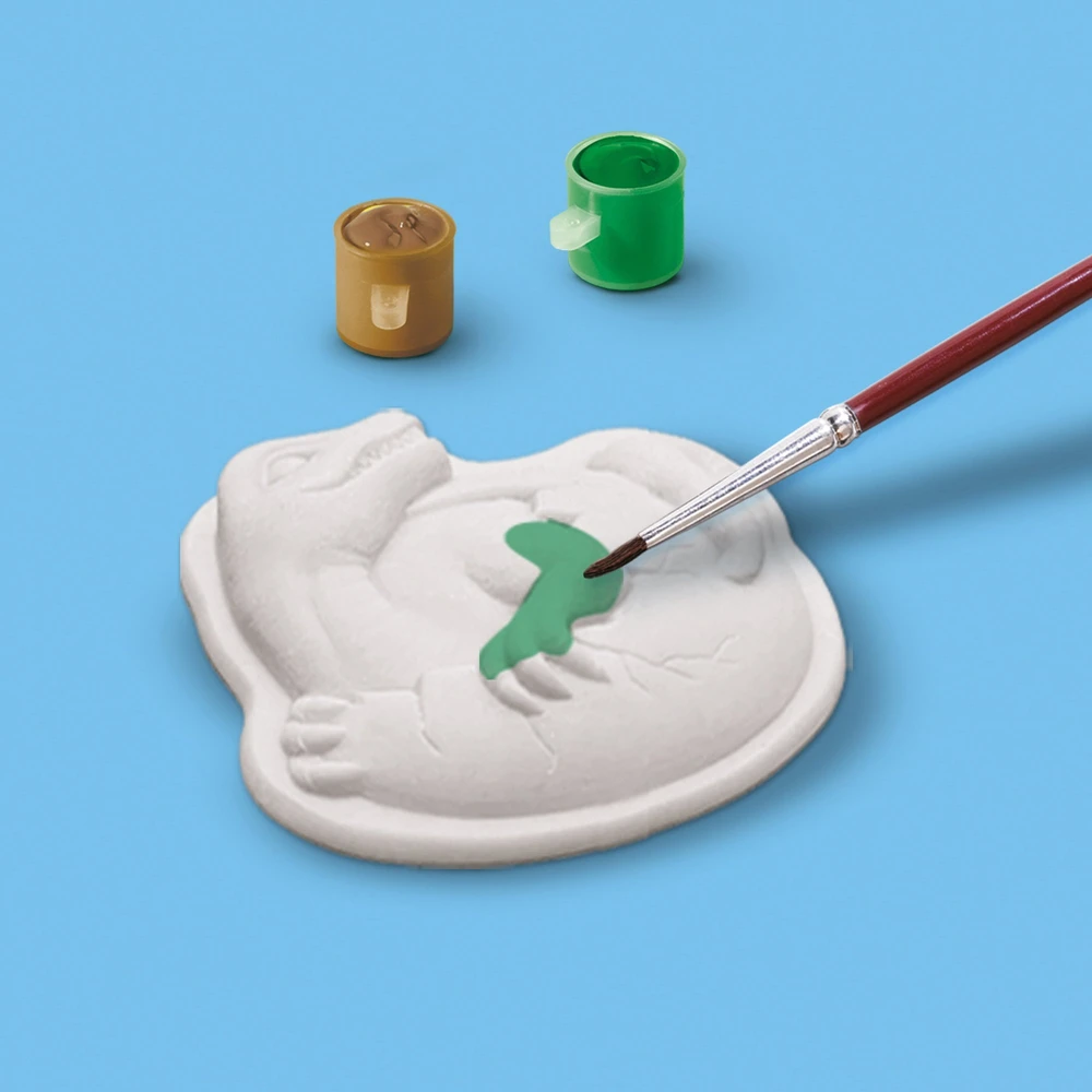 SES Creative – liejimas ir tapyba – dinozaurai 2 viename su nutrinamomis kortelėmis – (S01408)