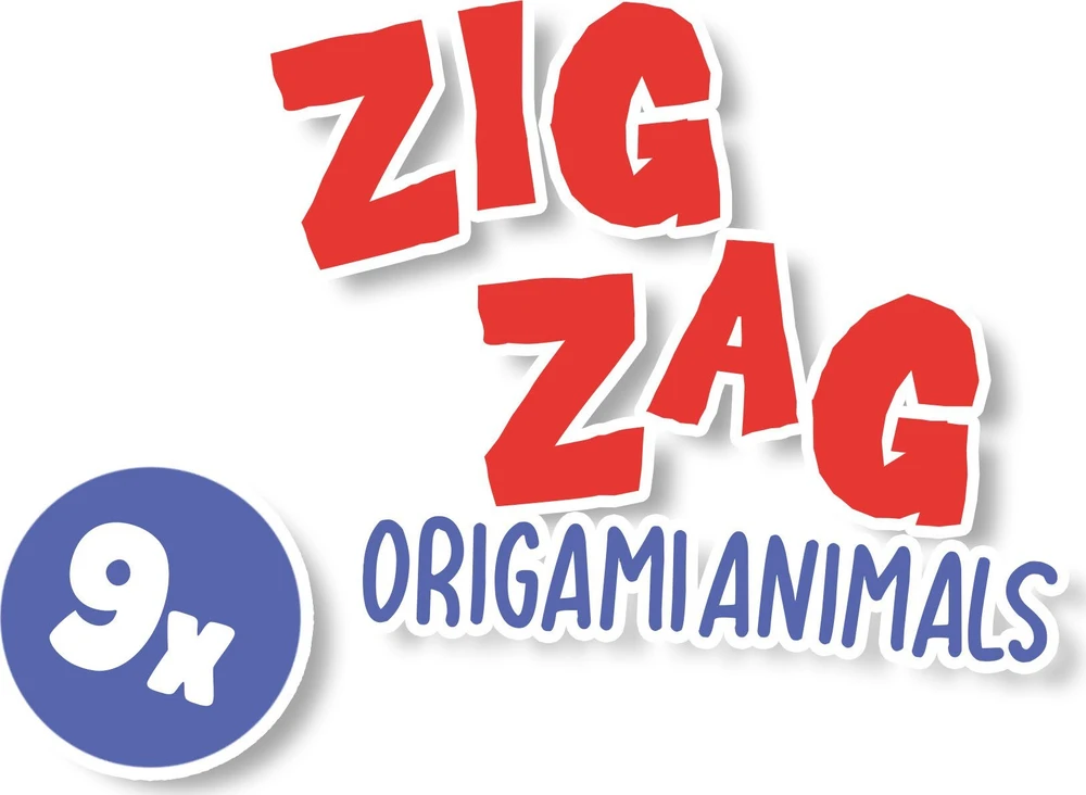 „Ses Creative SES“ origami zigzago formos gyvūnai 14026 40267