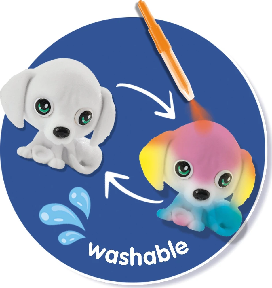 Ses_Creative Kūrybos rinkinys SES Creative Airbrush Puppies 14333