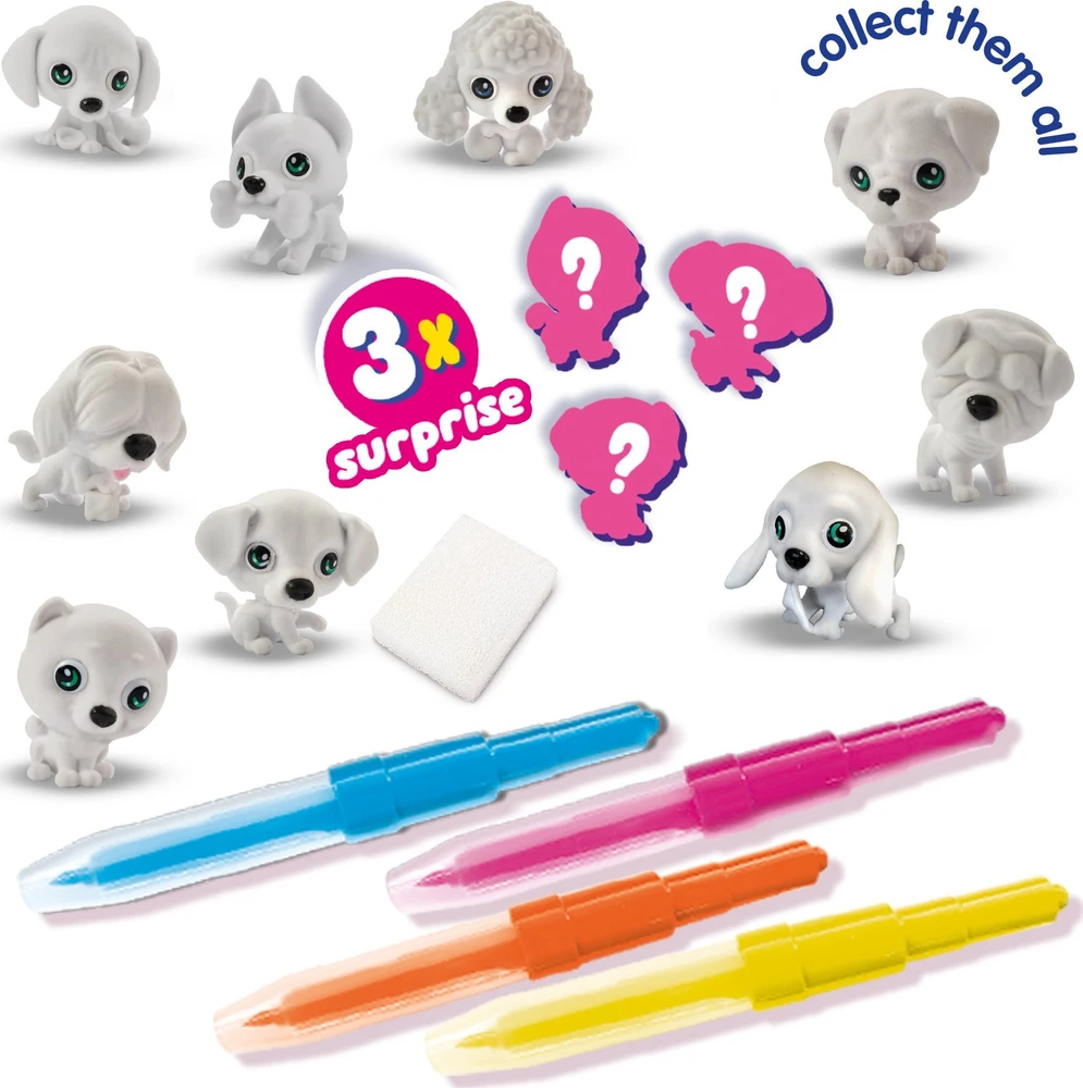 Ses_Creative Kūrybos rinkinys SES Creative Airbrush Puppies 14333