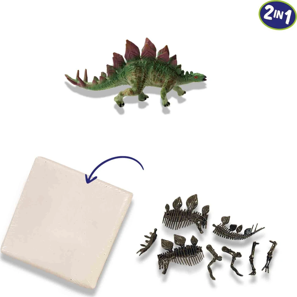 Ses Creative SES dinozauro fosilija 2in1 stegozauras 25094 50942