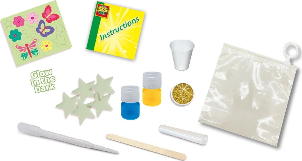 Ses Creative SES Slime komplektas wieci w ciemnoci 15015 50150