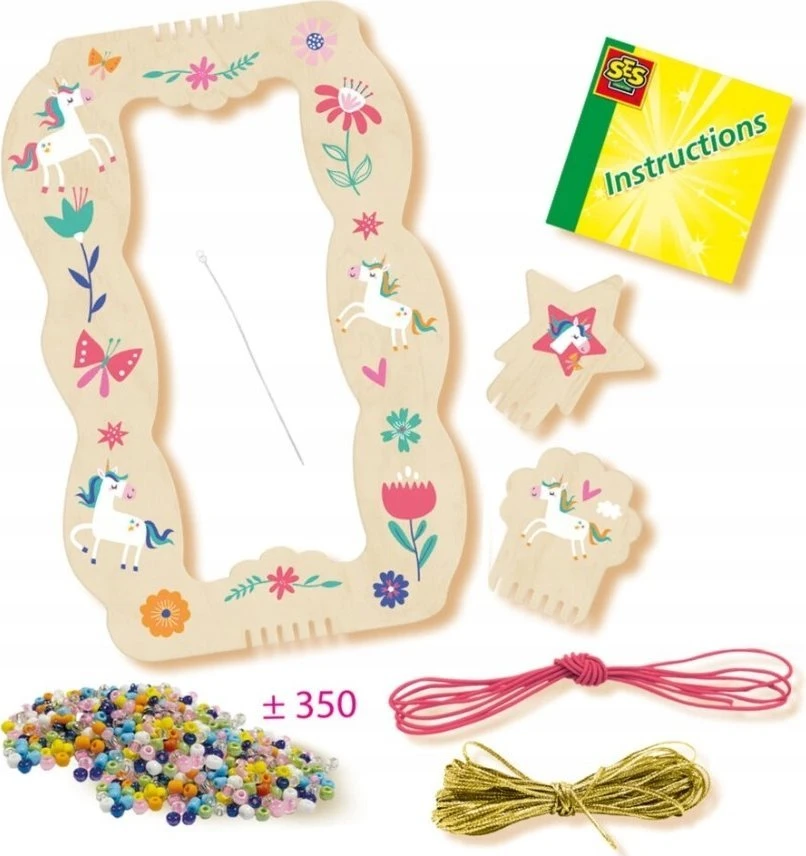 Ses Creative SES Sznurkowe bransoletki+koraliki 14745 47457