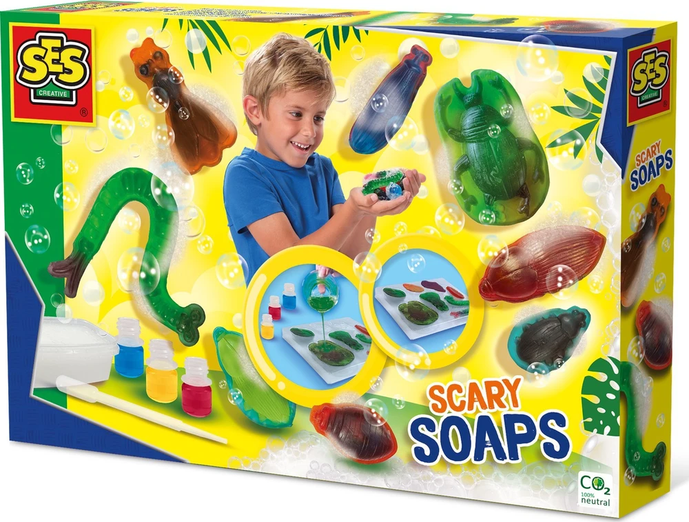 Ses_Creative Muilo gaminimo rinkinys SES Creative Scary Soaps 14311
