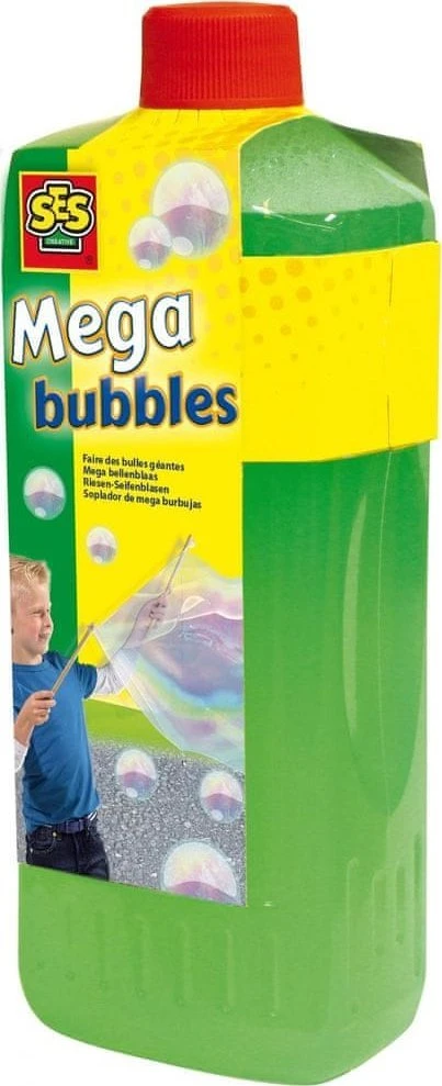 SES Mega muilo burbulų skystis, 750 ml
