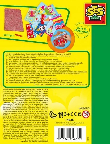 „Ses Creative SES“ žaidžia su kaltu, pjaunančiu skyles 14836 48362