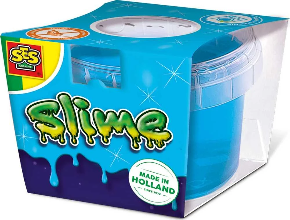 SES Slime mėlynos spalvos blizgučiai