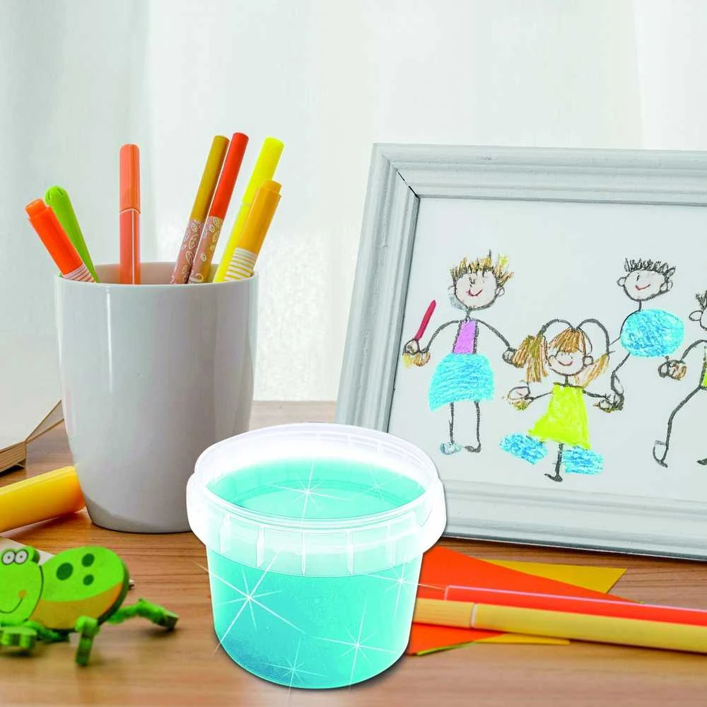 SES Slime mėlynos spalvos blizgučiai