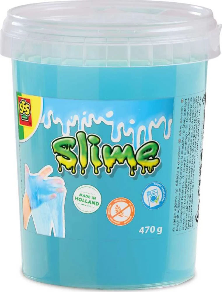 Ses Creative SES Slime mėlyna brokat 470g 15033 50334