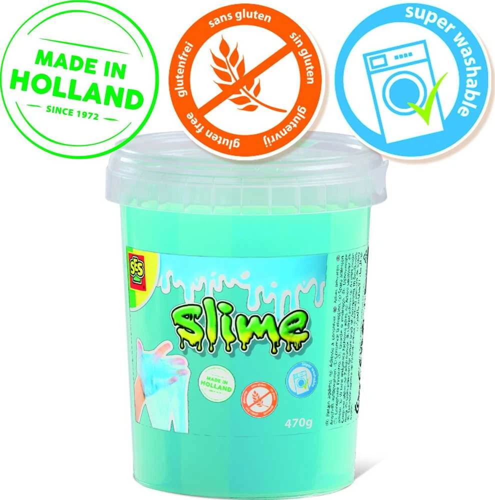 Ses Creative SES Slime mėlyna brokat 470g 15033 50334