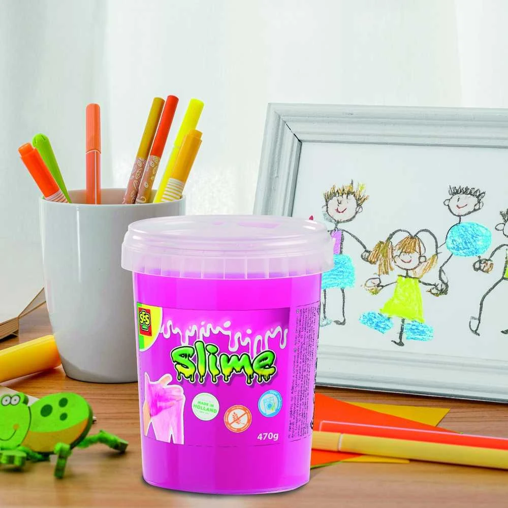Ses Creative SES gleivės neoninės rožinės spalvos 470 g 15032 50327