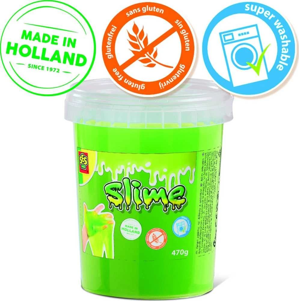 Ses Creative SES Slime neon žalia 470g 15031 50310