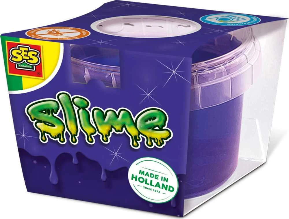 Ses Creative SES Slime violetinė brokat 140g 15044 50440