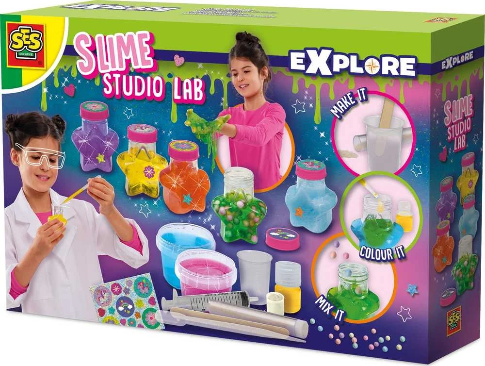 Ses_Creative Kūrybos rinkinys SES Creative Slime Studio 25143
