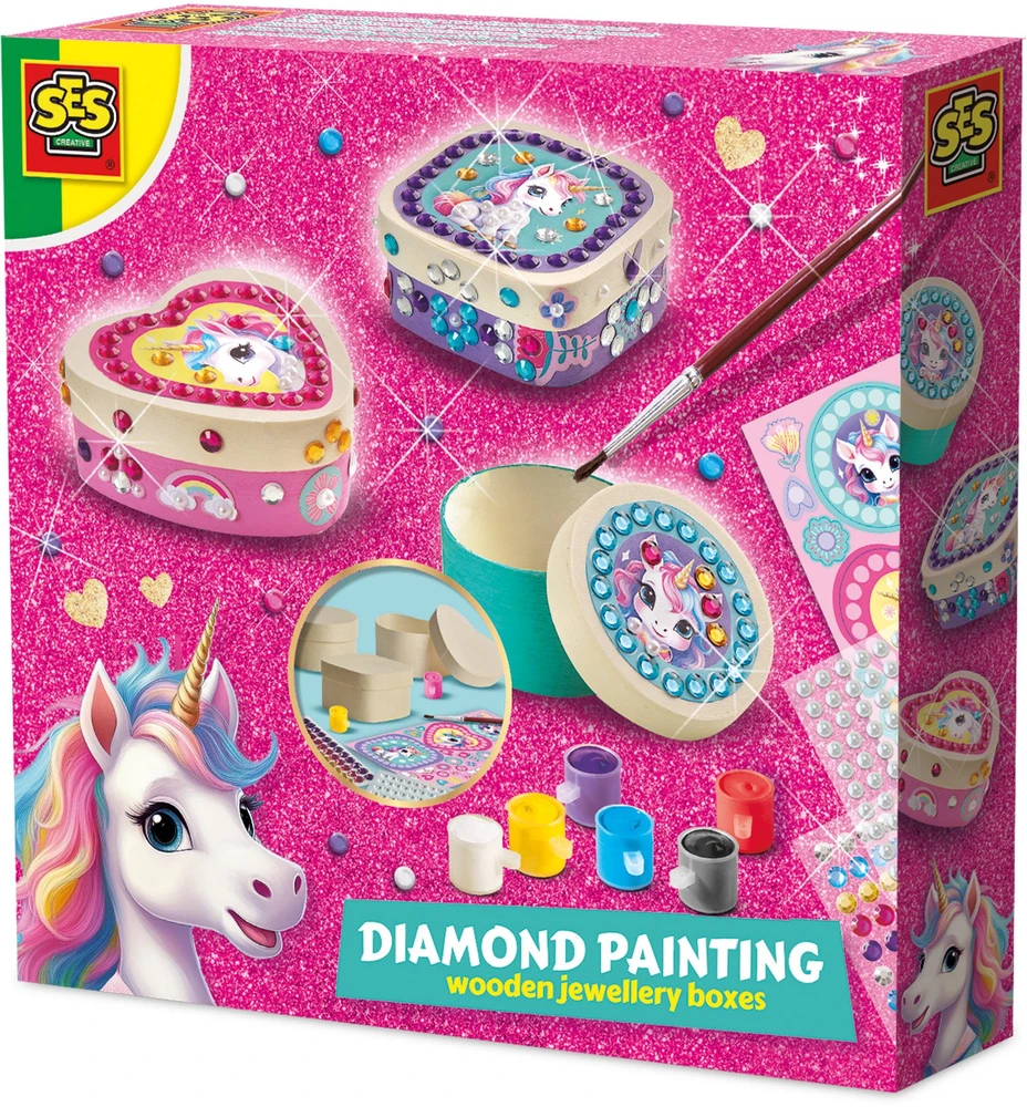 SES Creative - Deimantiniai vienaragio papuošalų rinkiniai - (S14138)