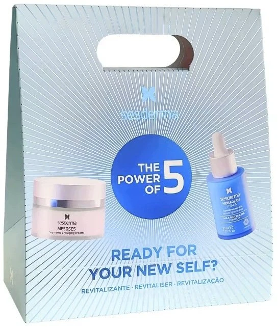 Sesderma Mesoses Supreme Antienkamano Kremas 50ml + Hidraderm Hyal 5 Liposominis Serumas 30ml Rinkinys
