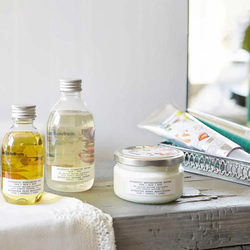 Davines autentiško drėkinamojo aliejaus kūnui, veidui ir plaukams rinkinys, 12 vnt., 12 ml