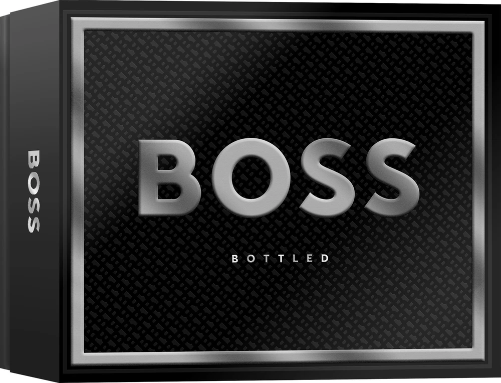 Hugo Boss BOSS Bottled rinkinys vyrams (EDT, 100 ml + dušo želė, 100 ml + dezodorantas, 150 ml)