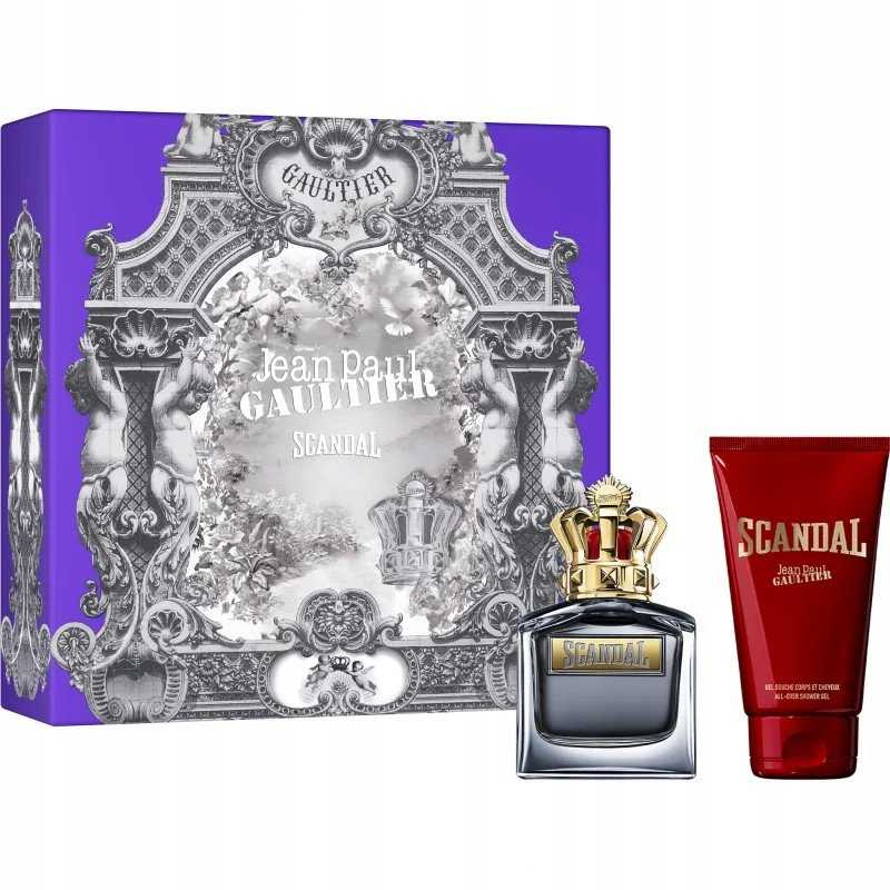 Set Jean Paul Gaultier: Scandal, Eau De Toilette, For Men, 100 ml + Scandal, Dušo želė, For All Skin Types, 75 ml