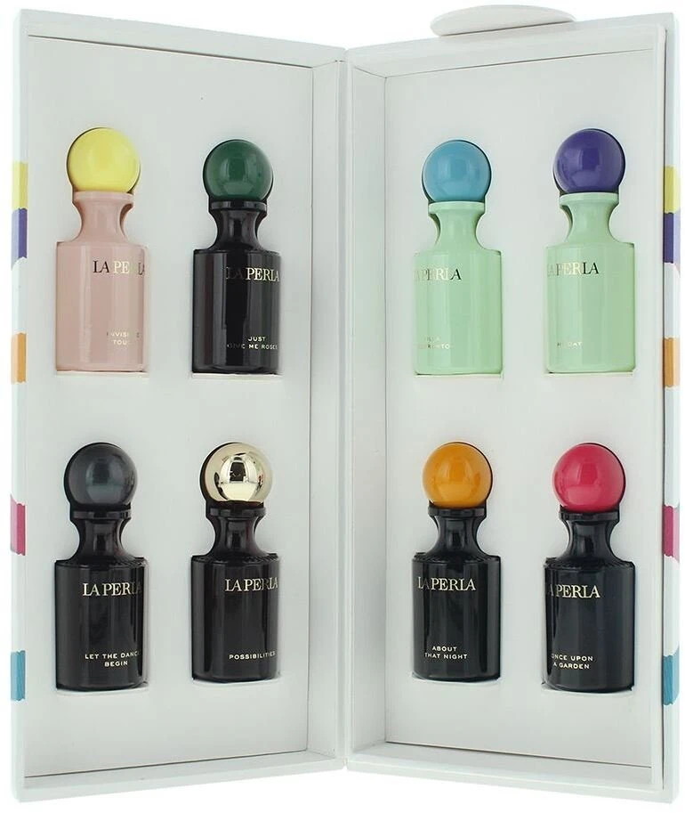 Set La Perla Collection Discovery EDP parfumuotas vanduo moterims, 8 vnt., 12 ml