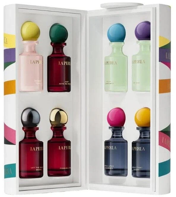 Set La Perla Collection Discovery EDP parfumuotas vanduo moterims, 8 vnt., 12 ml