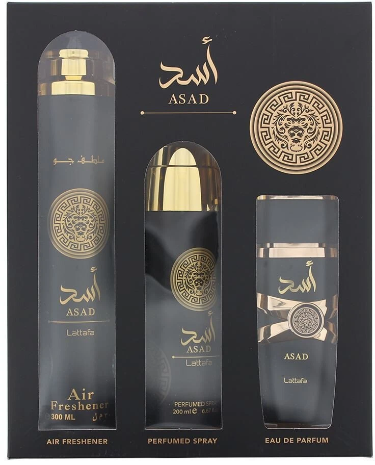 Lattafa Latafa Asad Giftset, 600 ml