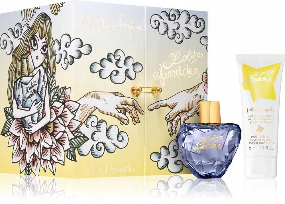 Set Lolita Lempicka: Mon Premier Parfum Eau De Parfum For Women, 50 ml + Mon Premier Parfum Moisturizing Body Milk, 75 ml