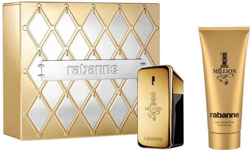 Rinkinys vyrams Paco Rabanne 1 Million Giftset (EDP 50 ml + dušo gelis 100 ml)