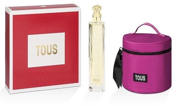 Tous Auksinis kvepalų rinkinys 90 ml + kosmetinė