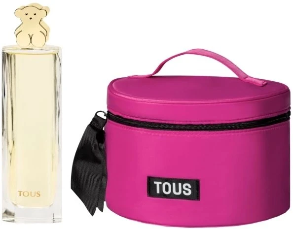 Tous Auksinis kvepalų rinkinys 90 ml + kosmetinė