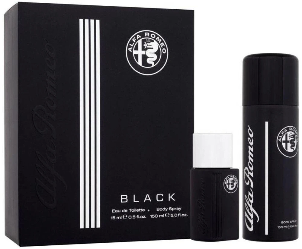 Versace Kvepalai vyrams Alfa Romeo Juodas EDT, 15 ml