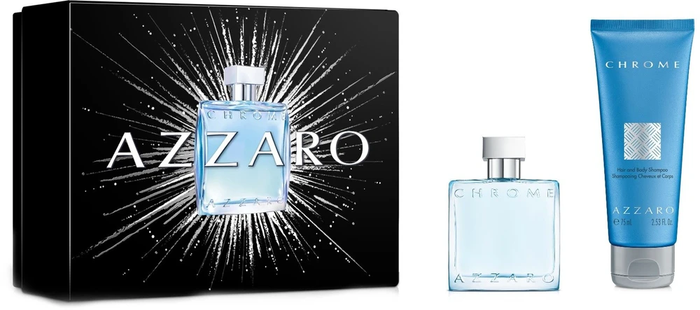 Versace Azzaro Chrome Giftset, 125 ml