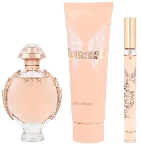 Versace Paco Rabanne rinkinys Olympea EDP, 50 ml kūno, 100 ml mini, 10 ml